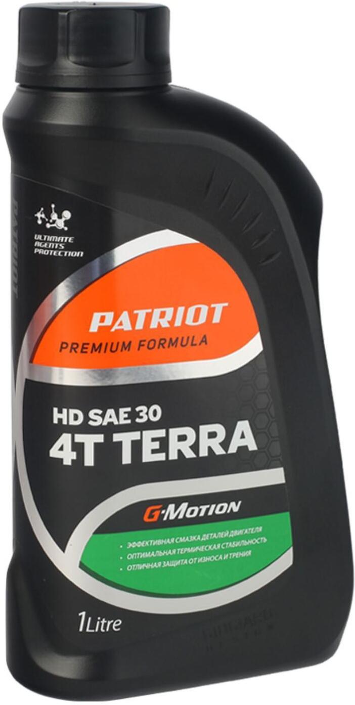 

Моторное масло Patriot G-Motion HD SAE 30 4Т TERRA минеральное 1 л [850030400], Моторное масло Patriot G-Motion HD SAE 30 4Т TERRA минеральное 1 л 850030400
