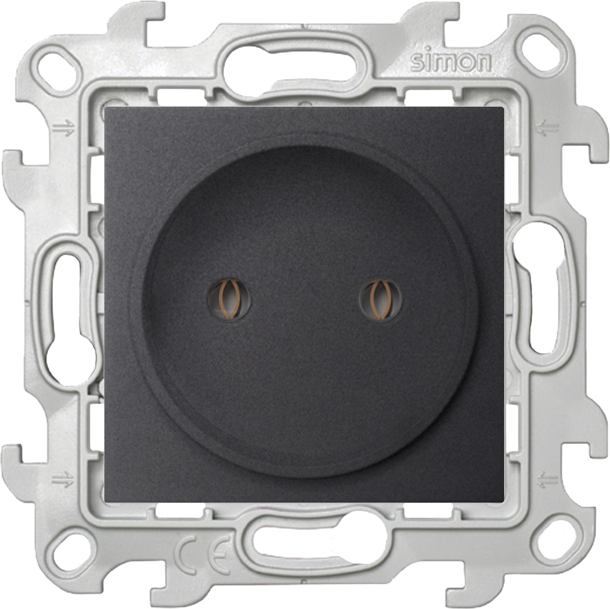 

Розетка Simon 2450442-038 графит, 2450442-038