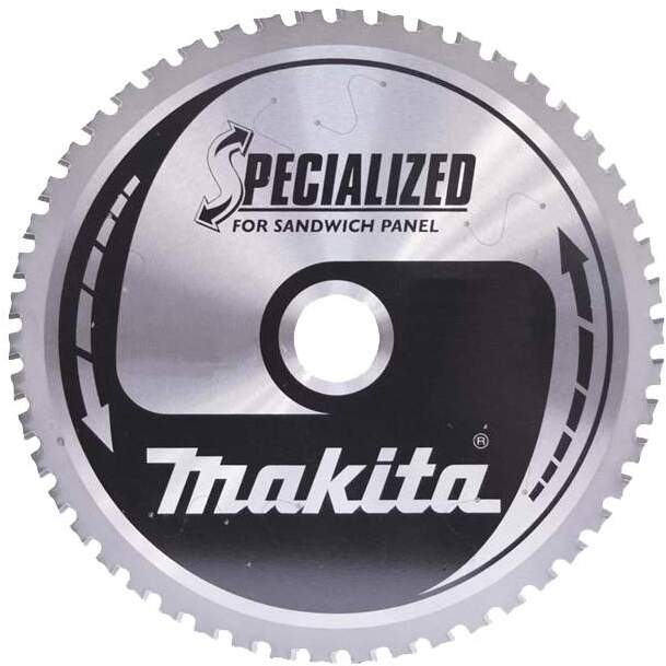 

Диск пильный Makita для сэндвич-панелей 355x30x2.6x80T [B-31522], Диск пильный Makita для сэндвич-панелей 355x30x2.6x80T B-31522
