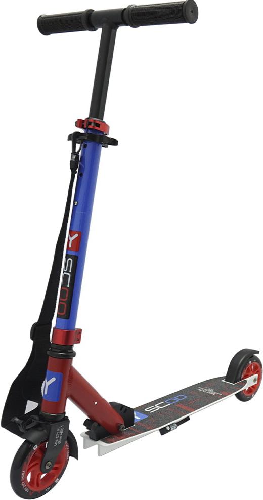 

Самокат Y-Scoo RT 125 Mini City Montreal Red/Vlue, RT 125 Mini City Montreal