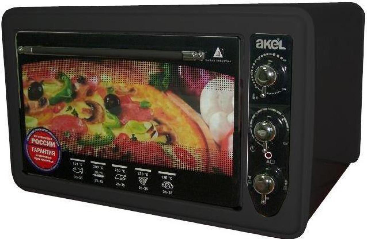 

Мини-печь Akel AF-730 черный