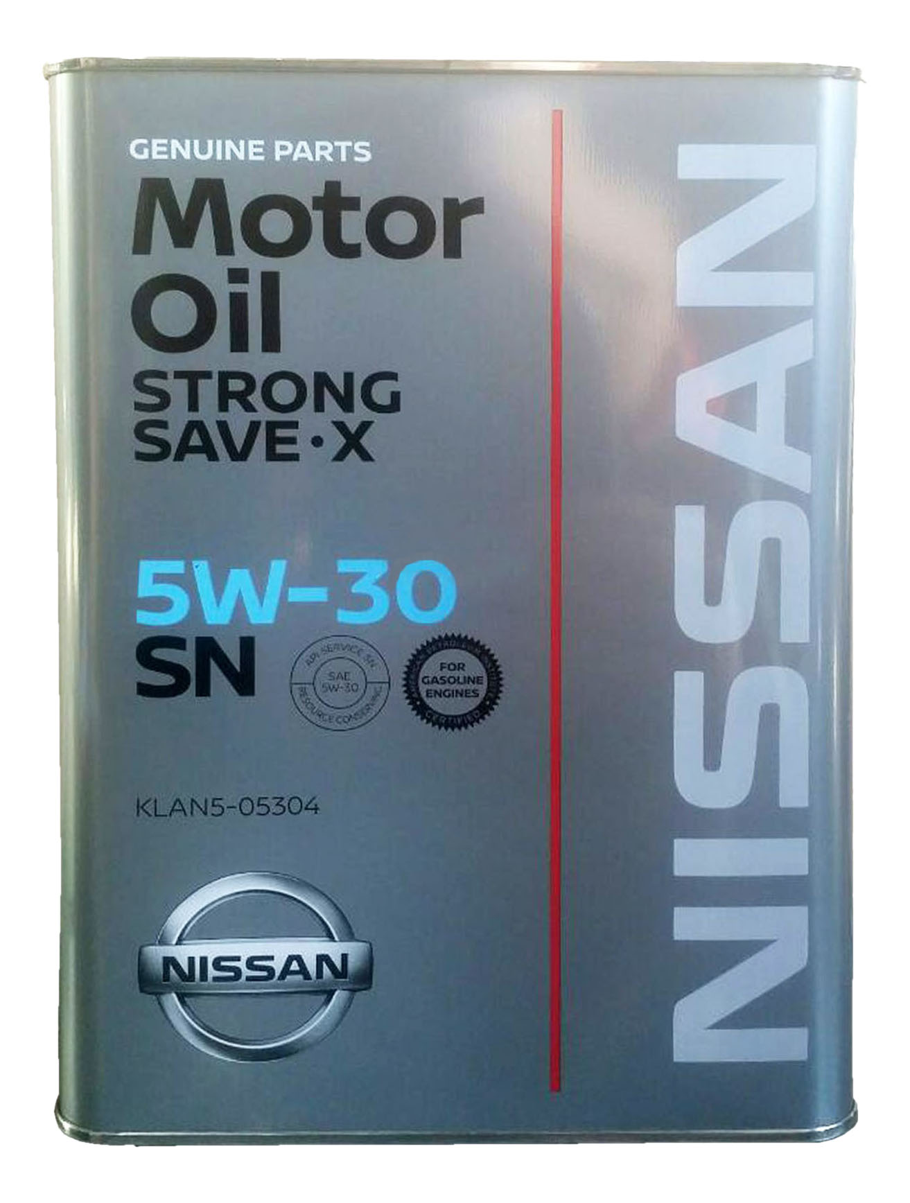 

Моторное масло Nissan Strong Save X 5W30 / KLAN505304 (4л), Strong Save X 5W30 4л