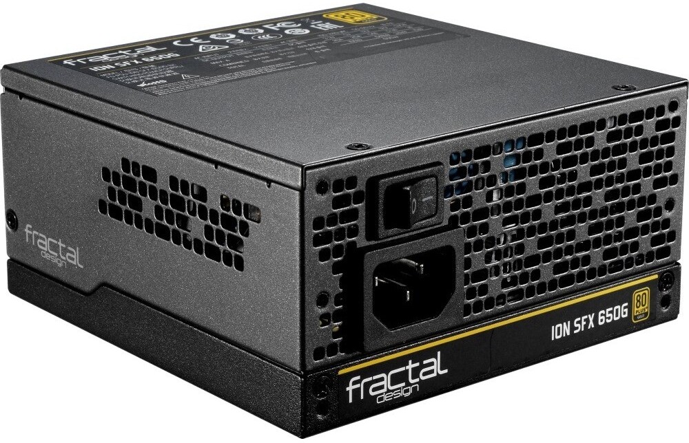 

Блок питания Fractal Design ION SFX 650G [FD-PSU-ION-SFX-650G-BK-EU], Блок питания для компьютеров Fractal Design ION SFX 650G FD-PSU-ION-SFX-650G-BK-EU