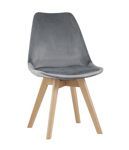 

Стул Stool Group FRANKFURT велюр серый [Y863 velvet grey], Стул Stool Group Frankfurt велюр Y863 velvet grey серый