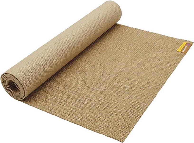 

Коврик для йоги и фитнеса Hugger Mugger Sattva Jute Mat 170 см х 60 см х 0,3 см бежевый [HM\SATTVA-JUTE\BE-03-00], Sattva Jute Mat 170 см х 60 см х 0,3 см