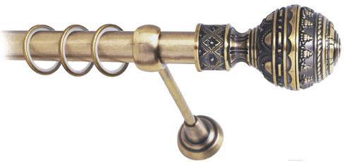 

Карниз Lm Decor Ампир 161 1р гладкий 2.4м антик, Ампир 161 1р гладкий 16мм 2.4м