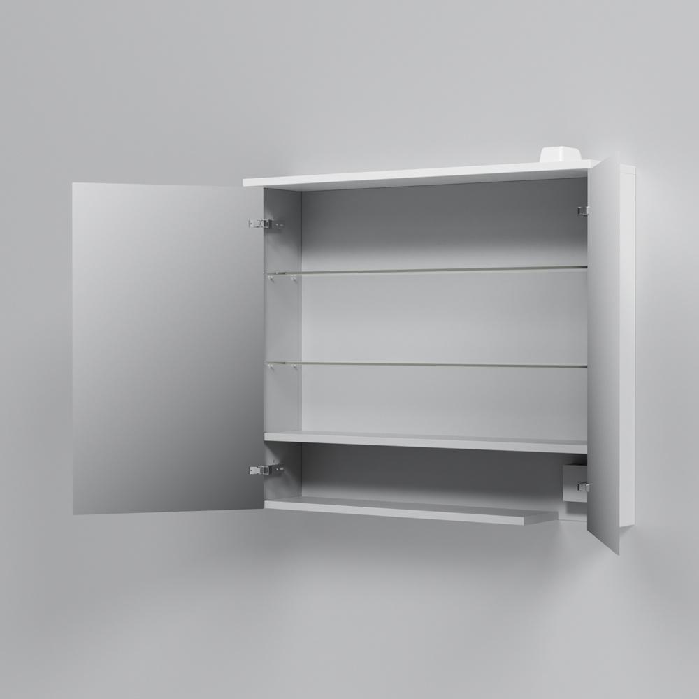 

Шкаф с зеркалом Am.Pm Spirit 2.0 80 белый [M70AMCX0801WG], Spirit 2.0 80
