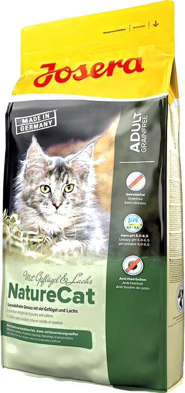 

Корм для кошек Josera Adult NatureCat 10кг, Adult NatureCat 10кг