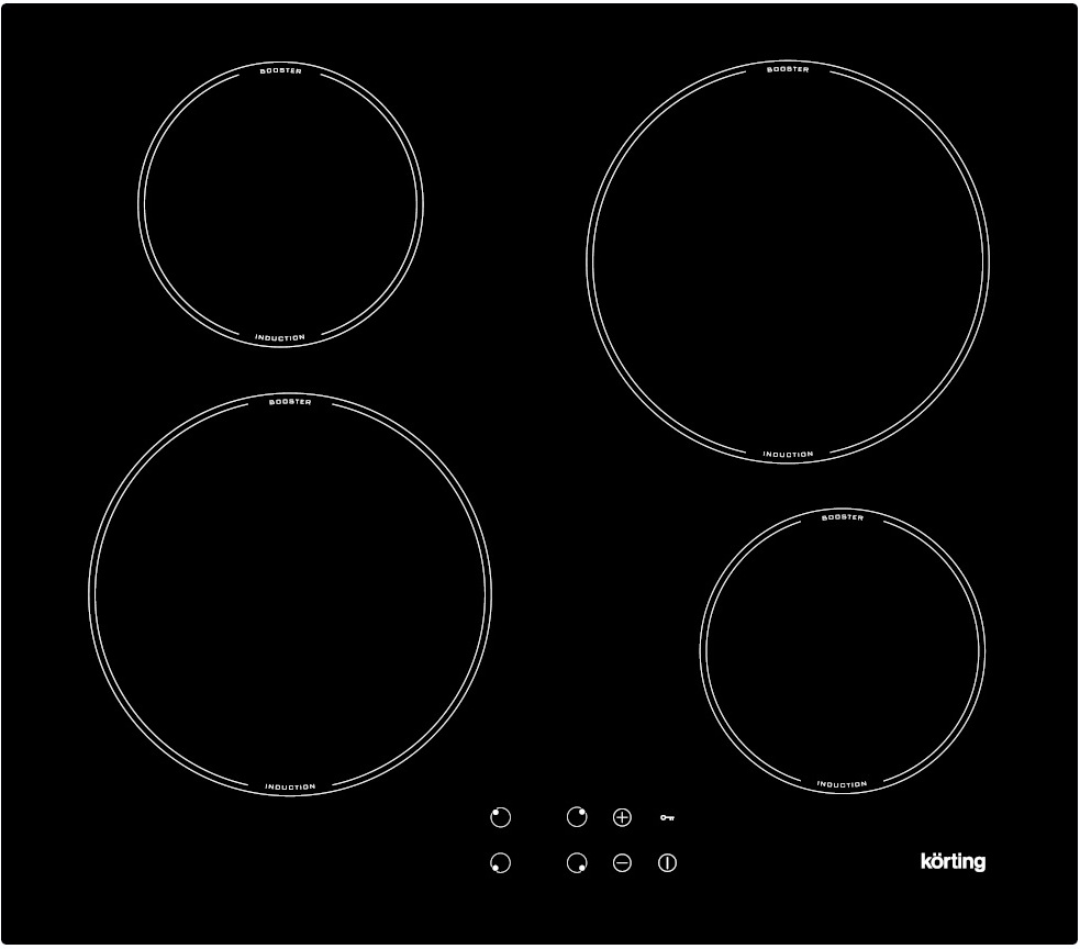 

Варочная панель Korting HI 64042 B