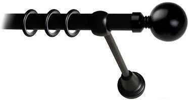 

Карниз Lm Decor Шар большой 059 1р гладкий 25мм 2м черный матовый, Шар большой 059 1р гладкий 25мм 2.0м