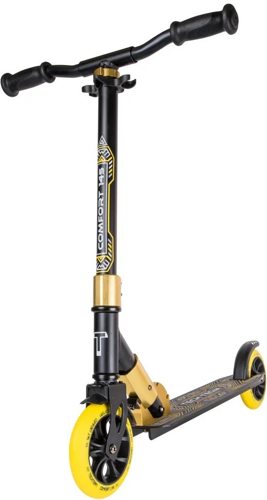 

Самокат Tech Team TT Comfort 145R Black/Yellow (NN007555)