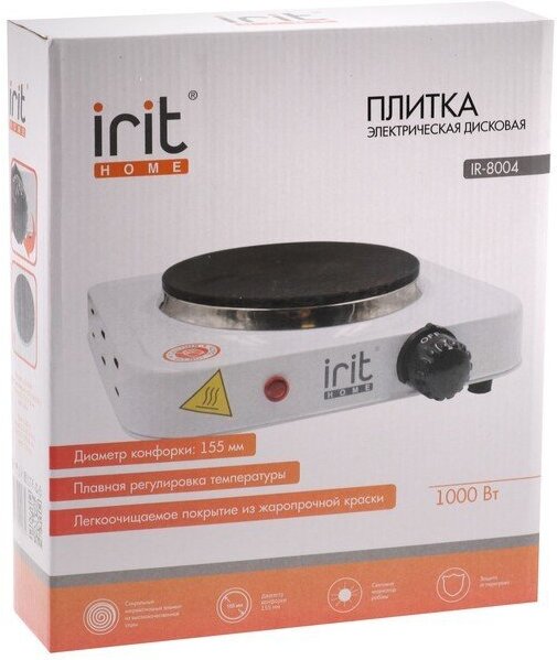 

Настольная плита IRIT IR-8004