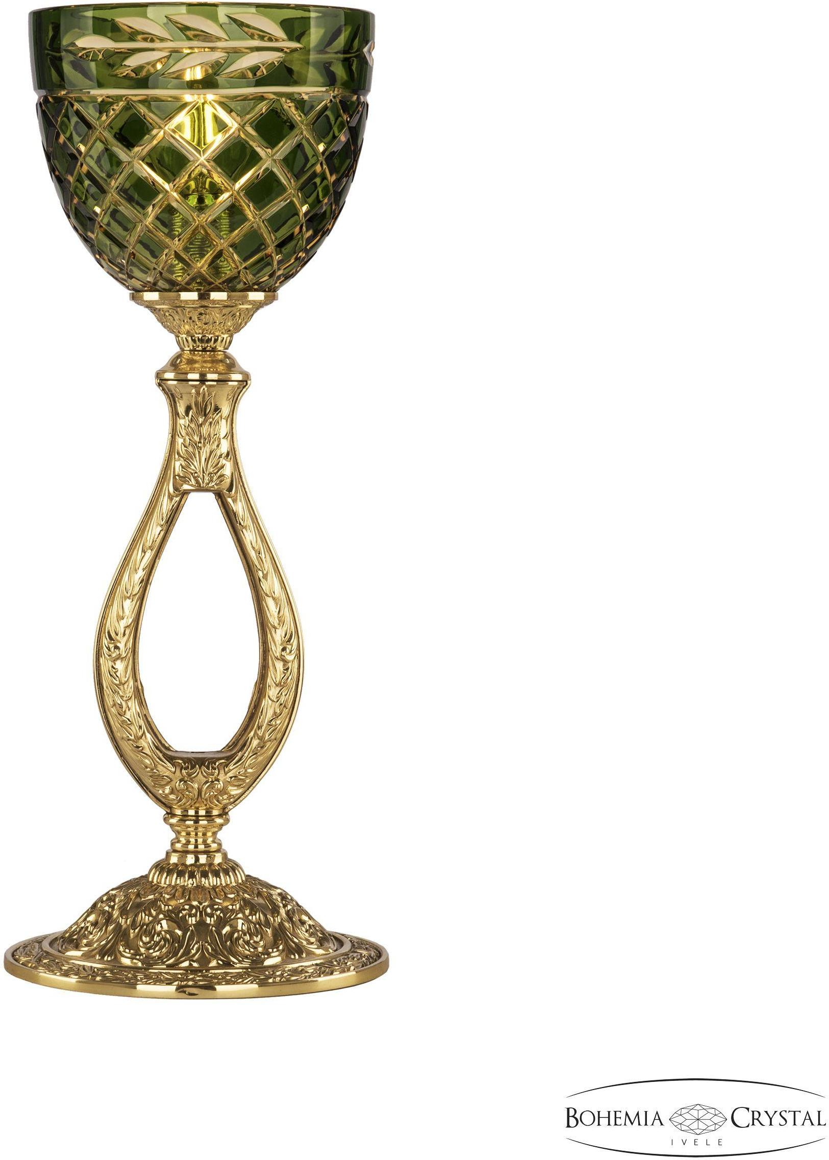 

Подвесная люстра Bohemia Ivele Crystal 71300L/15 G P1 Amber-Green/H-1J
