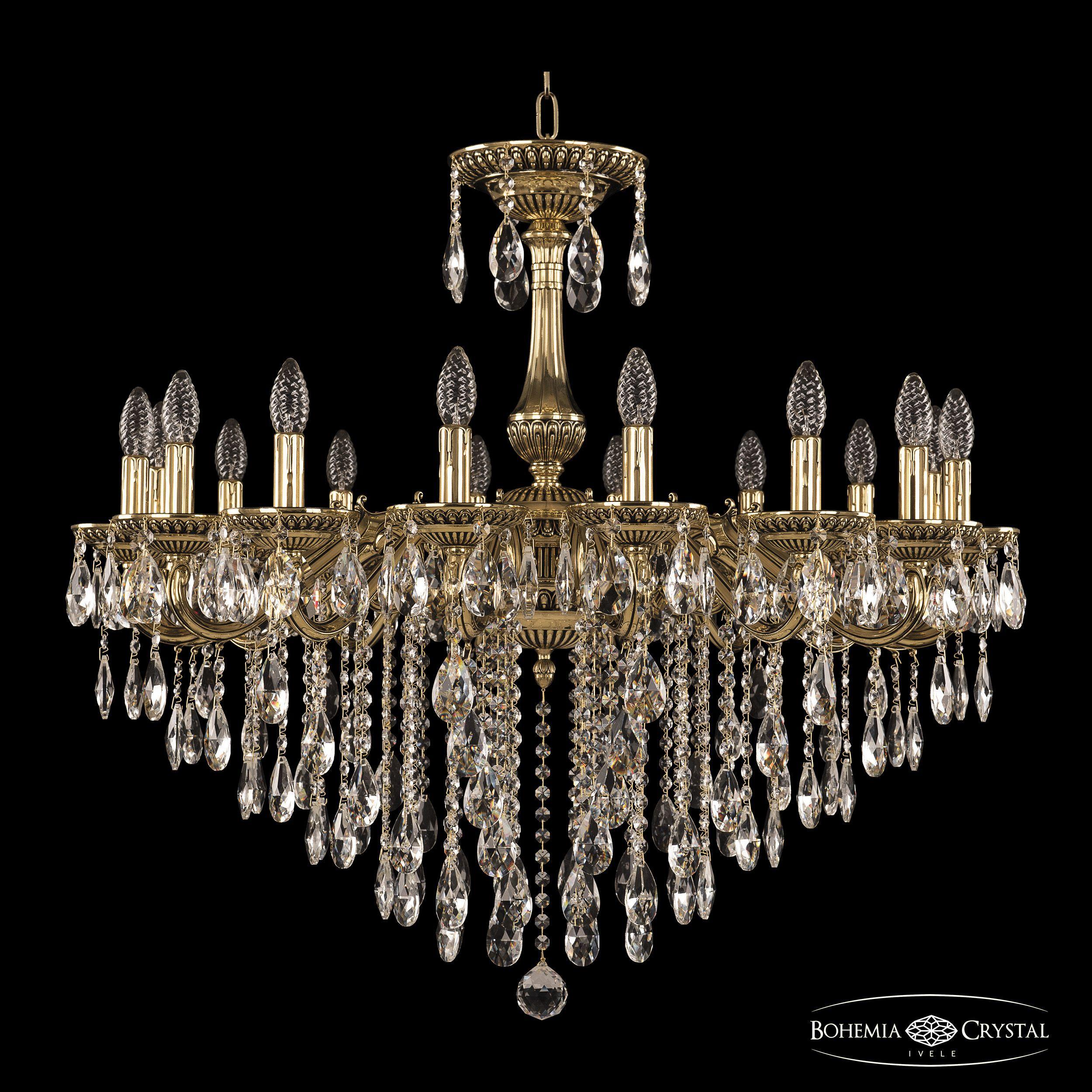 

Подвесная люстра Bohemia Ivele Crystal 75102/16/300 B GB