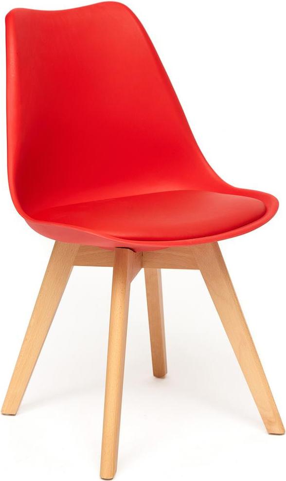

Стул TetChair Secret De Maison TULIP (mod. 73) дерево/пластик/ПУ красный, Secret De Maison TULIP (mod. 73) дерево/пластик/ПУ