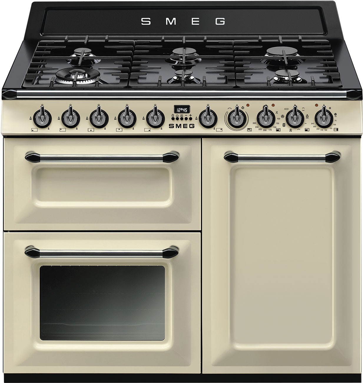 

Плита газовая Smeg TR103P, Кухонная плита Smeg TR103P Cream/Black