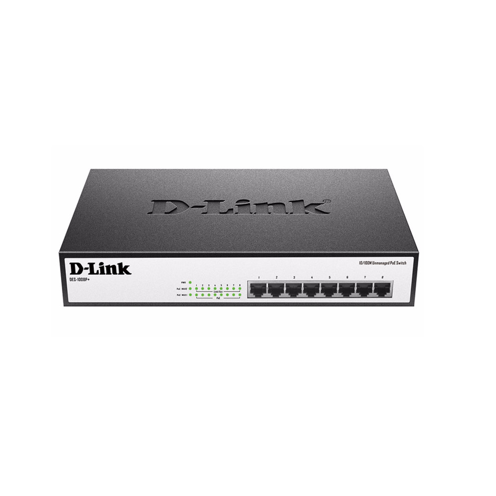 

Коммутатор D-Link DES-1008P+/A1A, DES-1008P+/A1A