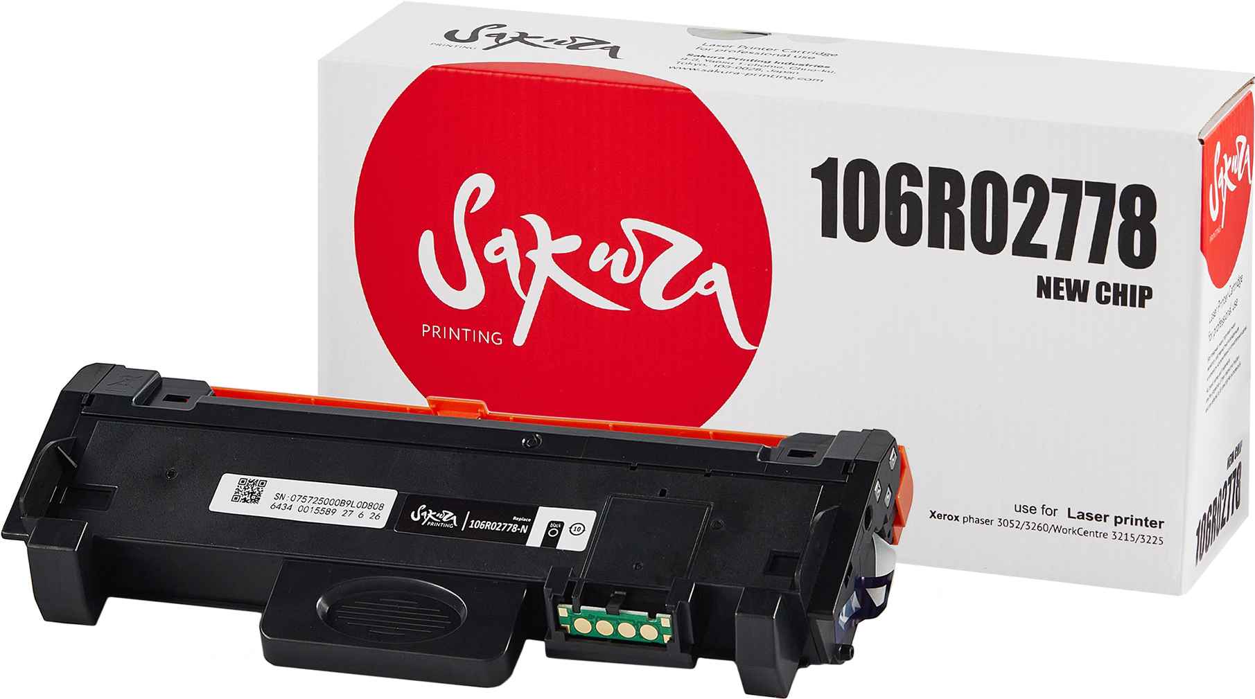 

Картридж Sakura Printing 106R02778-N (SA106R02778-N)