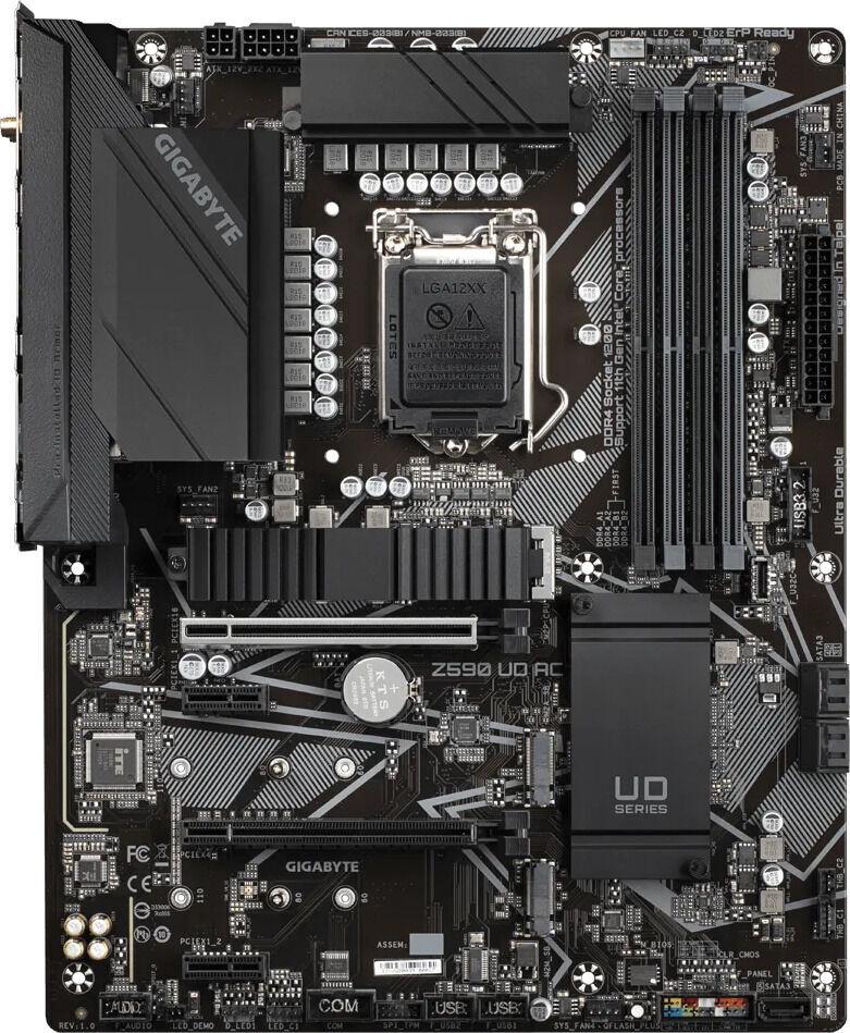 

Материнская плата Gigabyte Z590 UD AC 1.1, Z590 UD AC 1.1