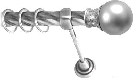 

Карниз Lm Decor Тифани 037 1р витой 25мм 1.6м сатин, Тиффани 037 1р витой 25мм 1.6м