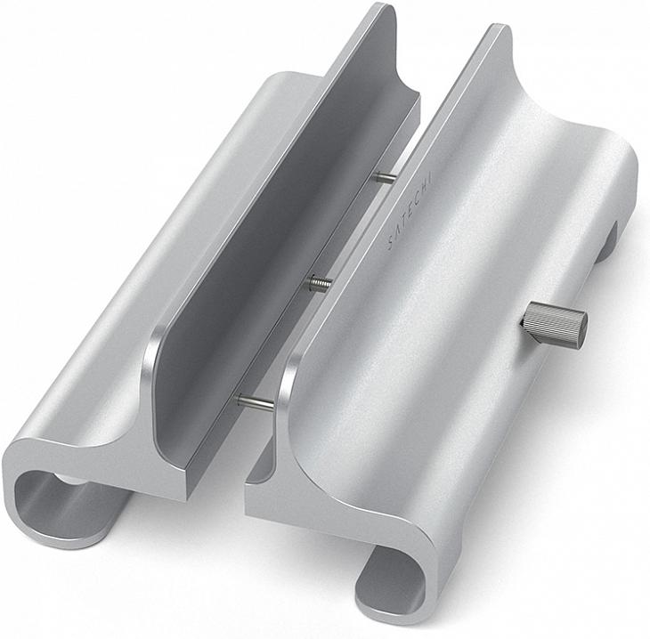 

Подставка для ноутбука Satechi Universal Vertical Aluminum Laptop Stand серебристый [ST-ALVLSS], Universal Vertical Aluminum Laptop Stand