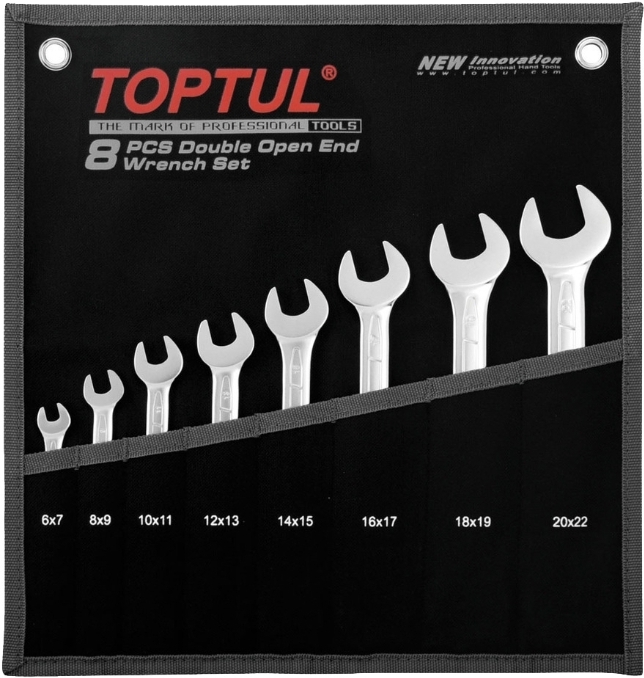 

Набор ключей Toptul GPAJ0802 (8 предметов)