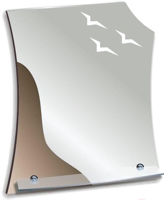 

Зеркало для ванной Континент Анталия 51.5x64, Анталия 51.5x64