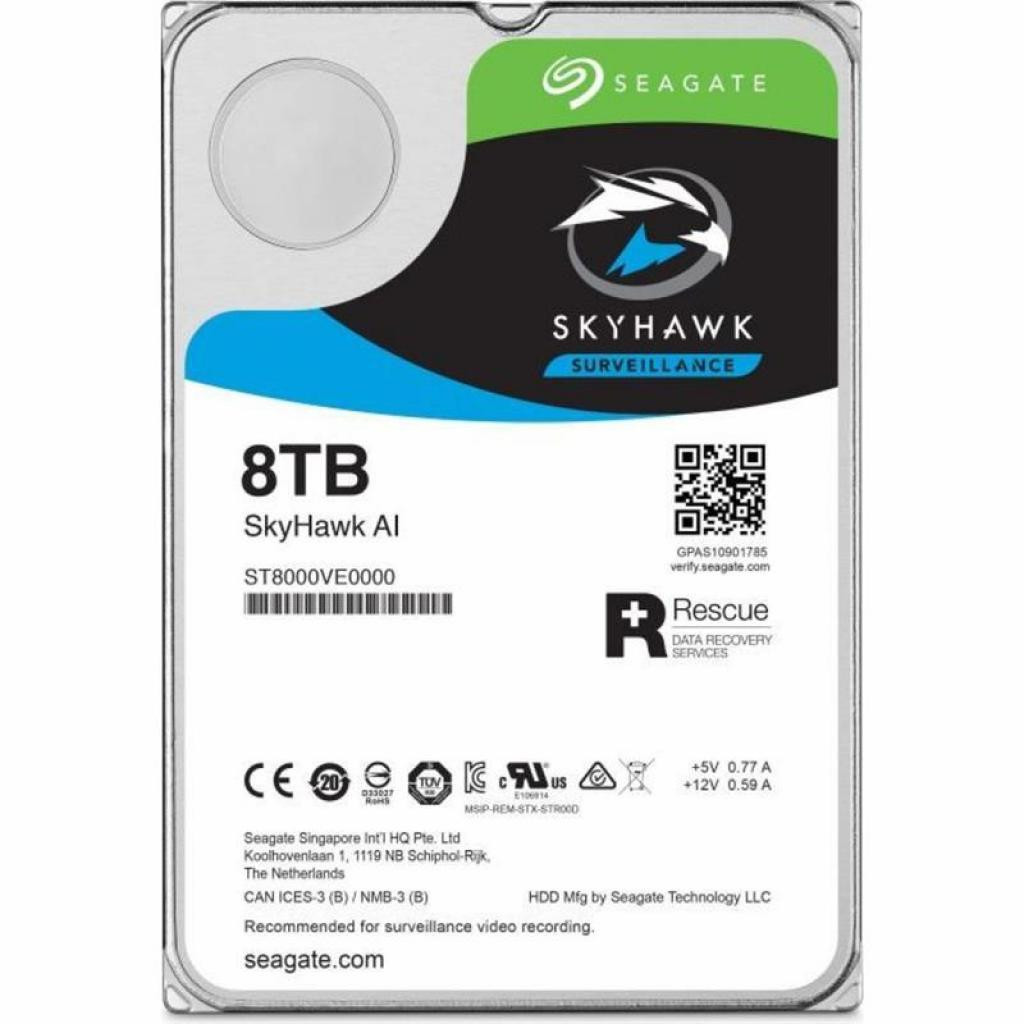 

Жесткий диск Seagate SATA 8TB 7200RPM [ST8000VE000], SATA 8TB 7200RPM