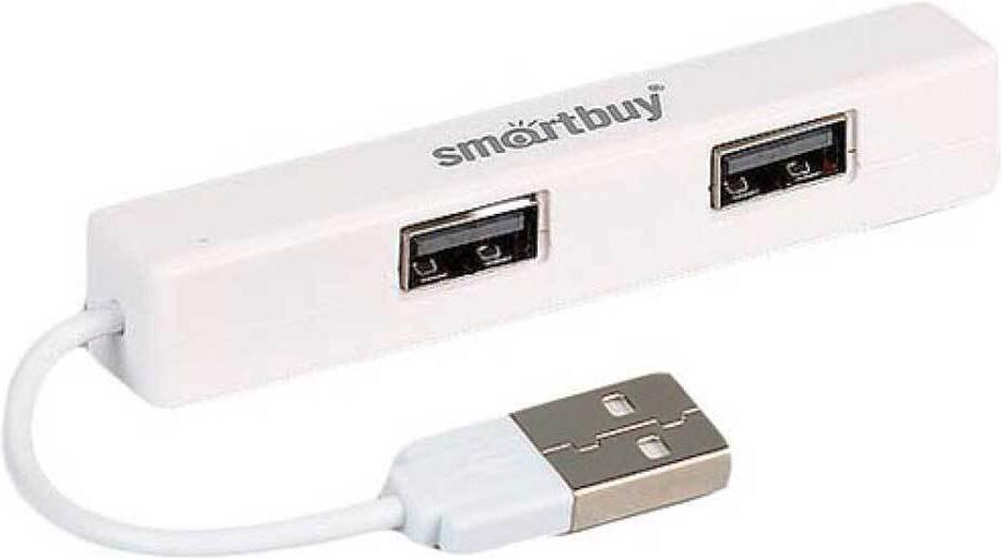 

USB-хаб SmartBuy SBHA-408-W белый, SBHA-408-W