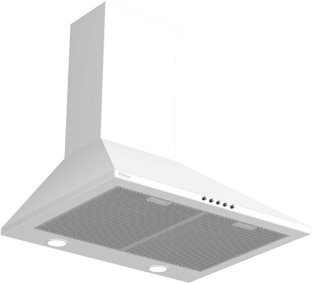 

Кухонная вытяжка Backer KH 60A-F1 Shiny White