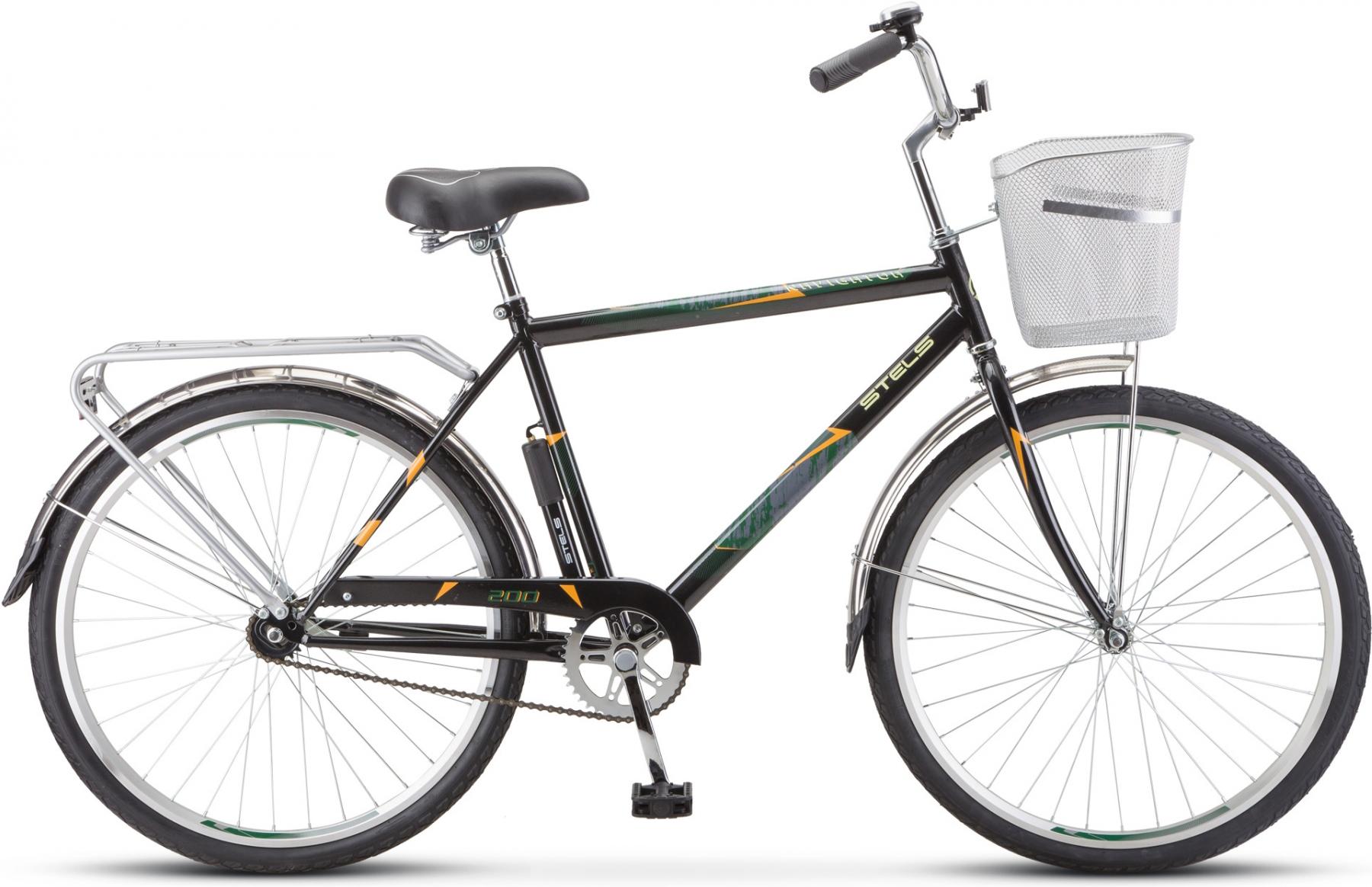 

Велосипед Stels Navigator-200 Gent 26" Z010 рама 19 дюймов черный [LU094044,LU084713], Navigator-200 Gent 26" Z010 19"