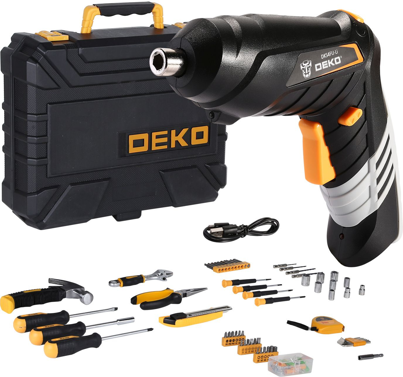 

Аккумуляторная отвертка Deko DKS4FU-Li SET 112 [063-4153], Аккумуляторная отвертка Deko DKS4FU-Li SET 112 063-4153