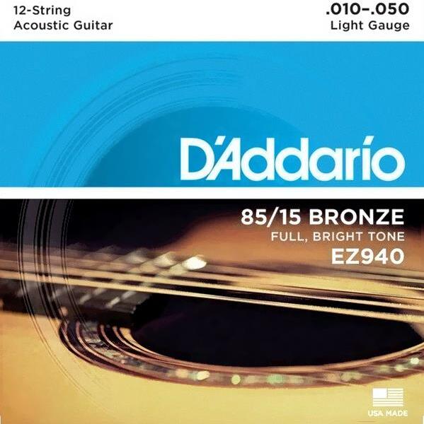 

Струны для акустической гитары D'Addario EZ940