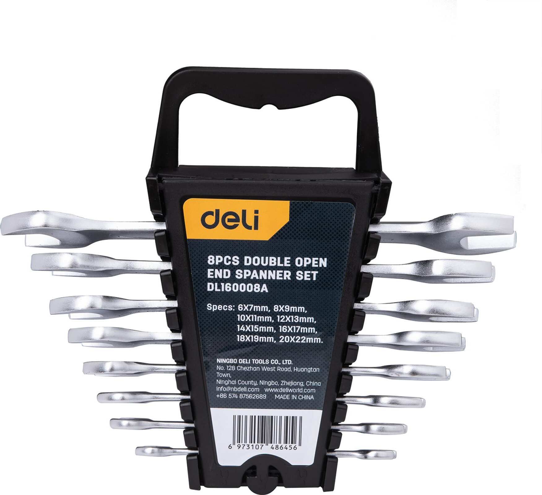 

Набор двусторонних гаечных ключей Deli DL160008A