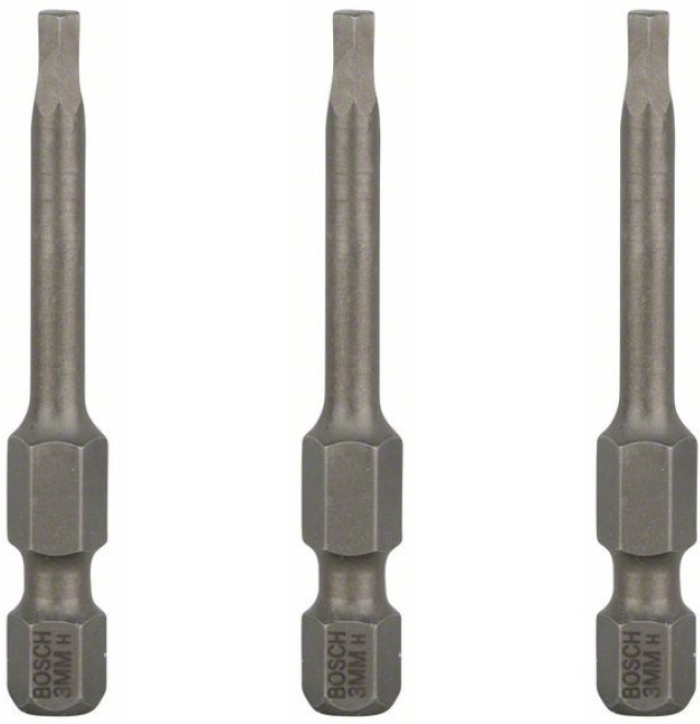 

Набор бит Bosch HEX 3Х49 XH 2607001732, Bosch HEX3 49мм 3 штуки 2607001732