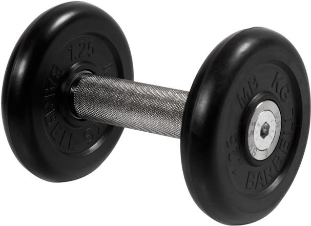 

Гантель MB Barbell с вращающающейся хромированной ручкой 3,5 кг [MB-FdbM-B3,5], с вращающающейся хромированной ручкой 3,5 кг