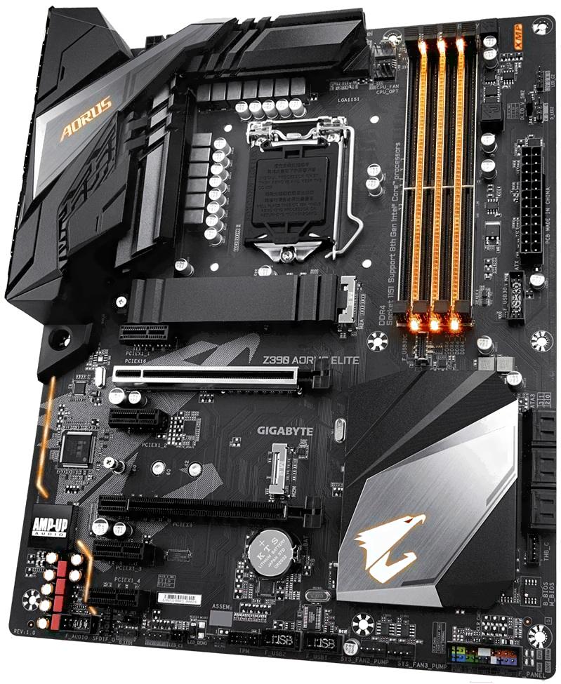 

Материнская плата Gigabyte Z390 Aorus Elite, Z390 Aorus Elite