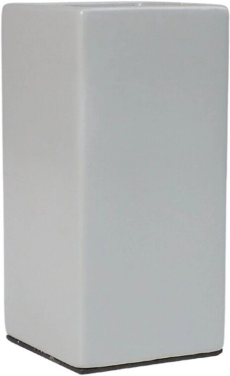 

Ваза AksHome Easy 7,8х15 серый