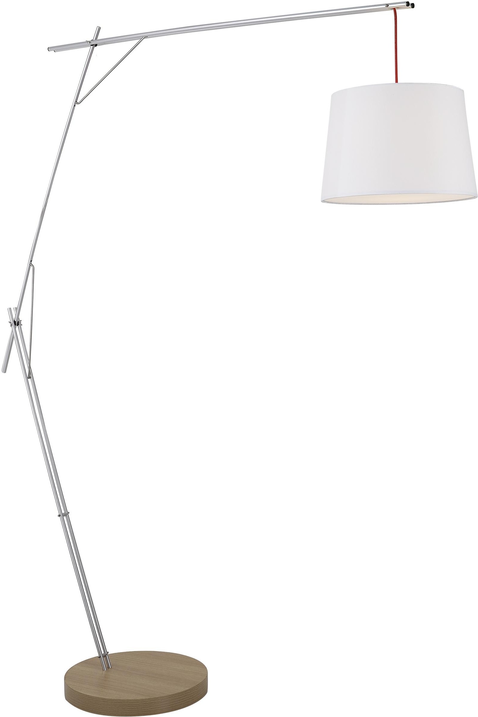 

Торшер Lightstar 808710 (MJ623-1W) 2 КОР!!! Торшер SESSO 1х40W E27 БЕЛЫЙ/ТКАНЬ, шт