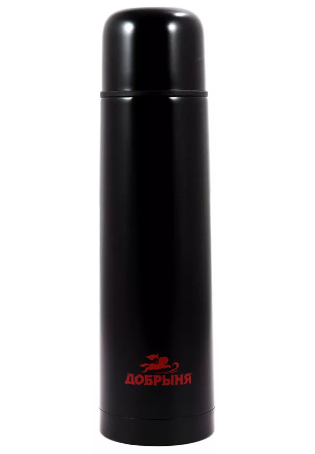 

Термос Добрыня DO-1835 1L Black, DO-1835 1L