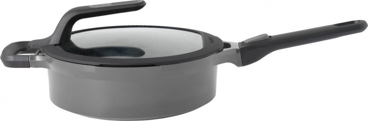 

Сотейник BergHOFF Gem grey с крышкой 24 см 3,3 л [2307420], Gem grey с крышкой 24 см 3,3 л