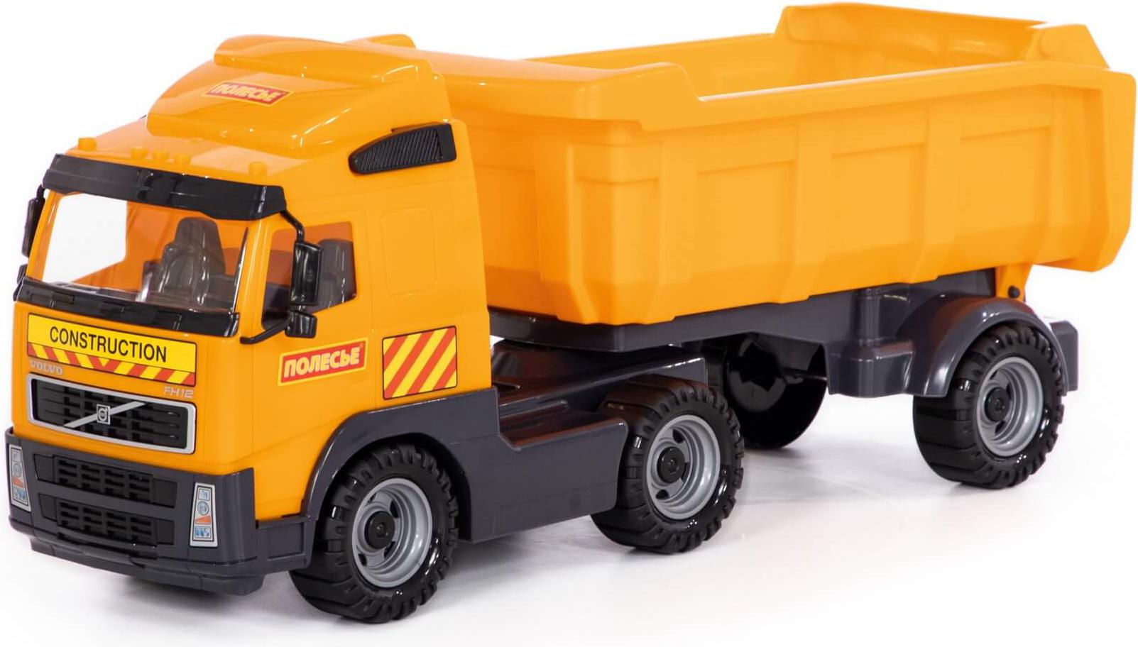 

Самосвал игрушечный Полесье Volvo с полуприцепом [8749], Самосвал игрушечный Полесье Volvo с полуприцепом 8749