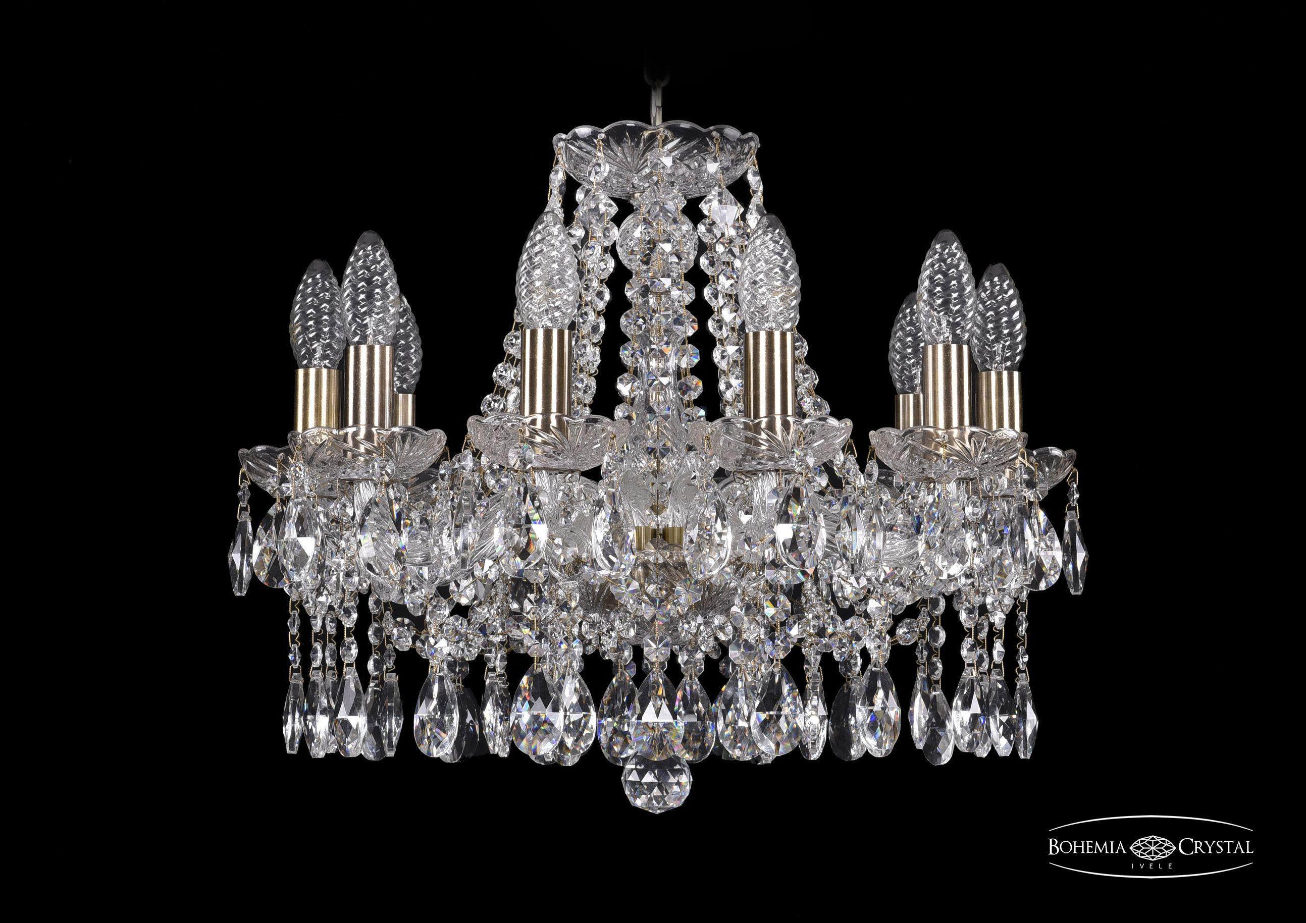 

Подвесная люстра Bohemia Ivele Crystal 1413/10/165/Pa
