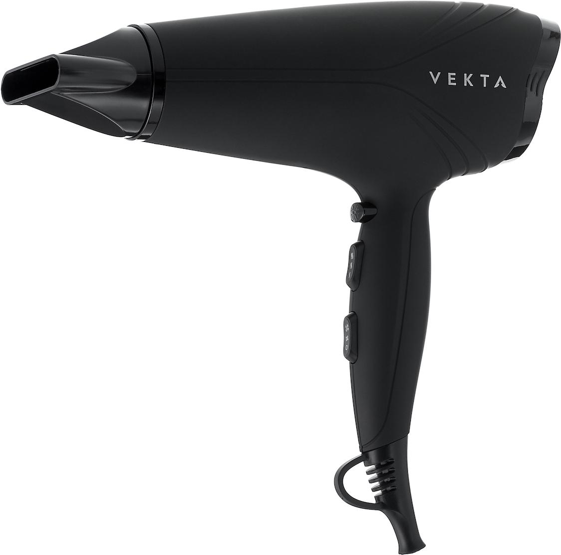 

Фен Vekta HDM-2201H черный, Фен Vekta HDM-2201H
