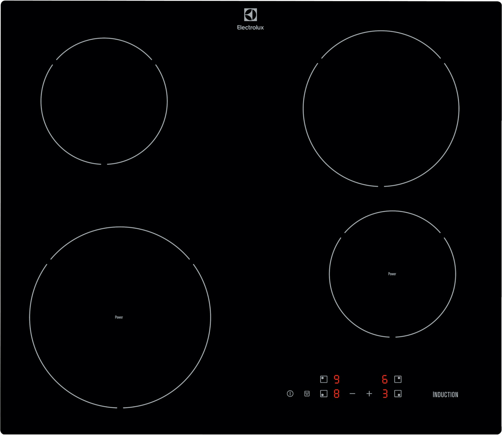 

Варочная поверхность Electrolux EIT60420C черный