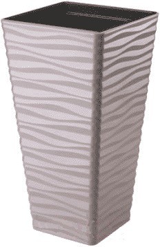 

Кашпо Formplastic Sahara Dunes 3970-051 серо-бежевый