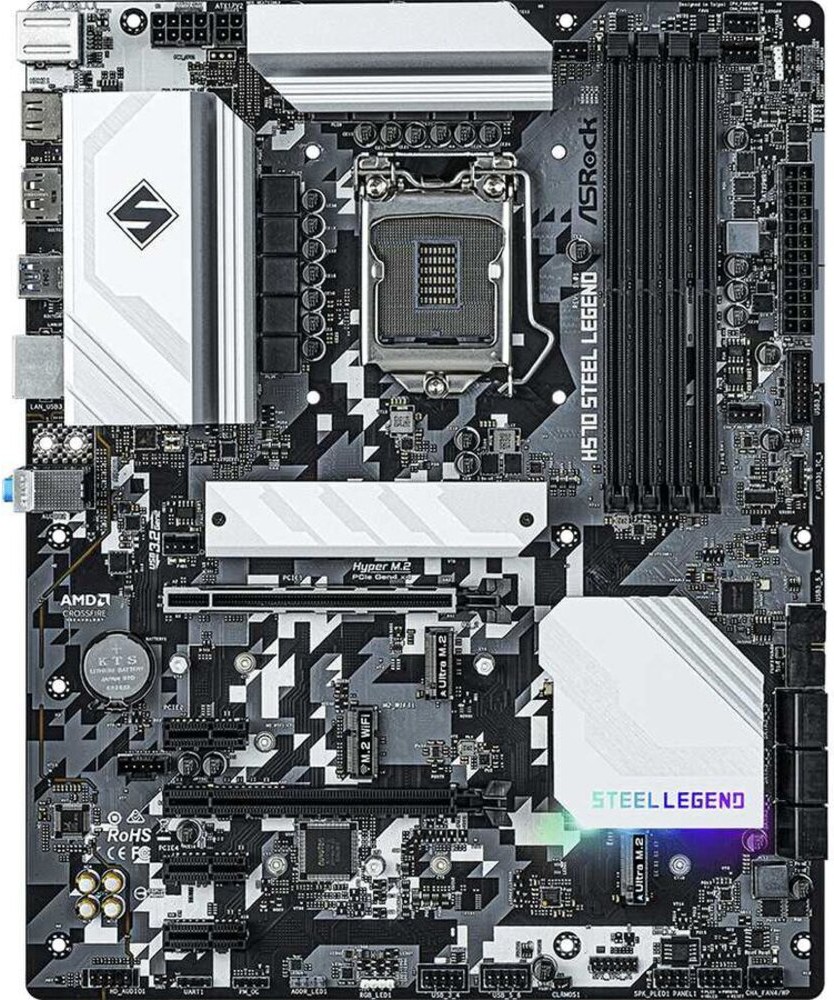 

Материнская плата ASRock H570 STEEL LEGEND, Материнская плата ASRock H570 Steel Legend