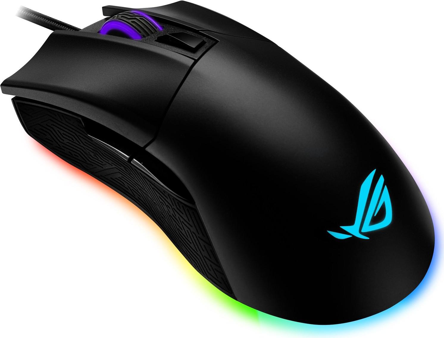 

Мышь ASUS ROG Gladius II Origin Black [90MP00U1-B0UC00], ROG Gladius II Origin
