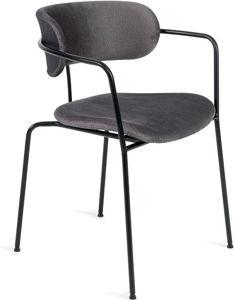 

Стул TetChair VAN HALLEN mod. 2433S ткань/металл серый/черный, VAN HALLEN mod. 2433S ткань/металл