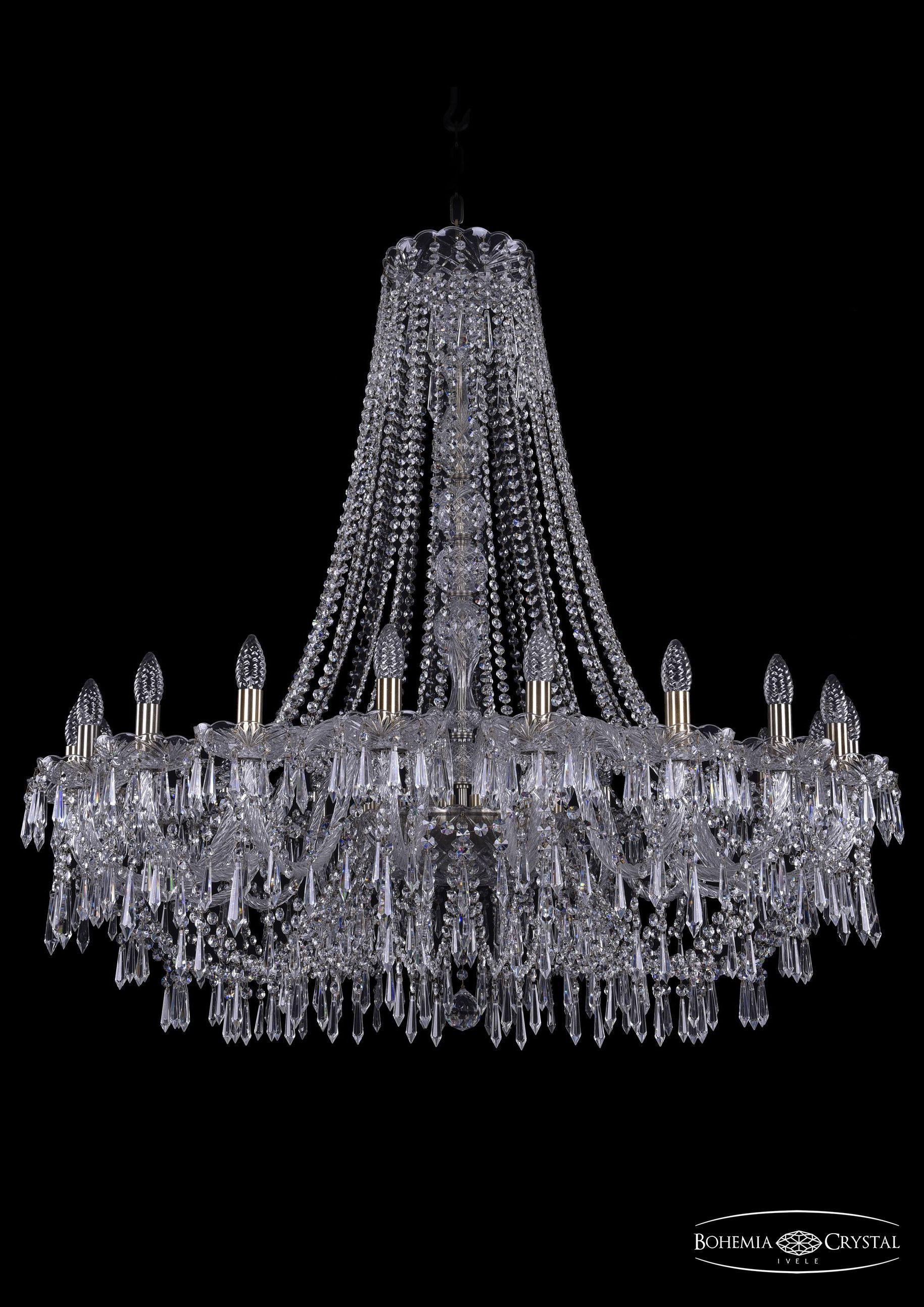 

Подвесная люстра Bohemia Ivele Crystal 1403/20/400/h-114/Pa